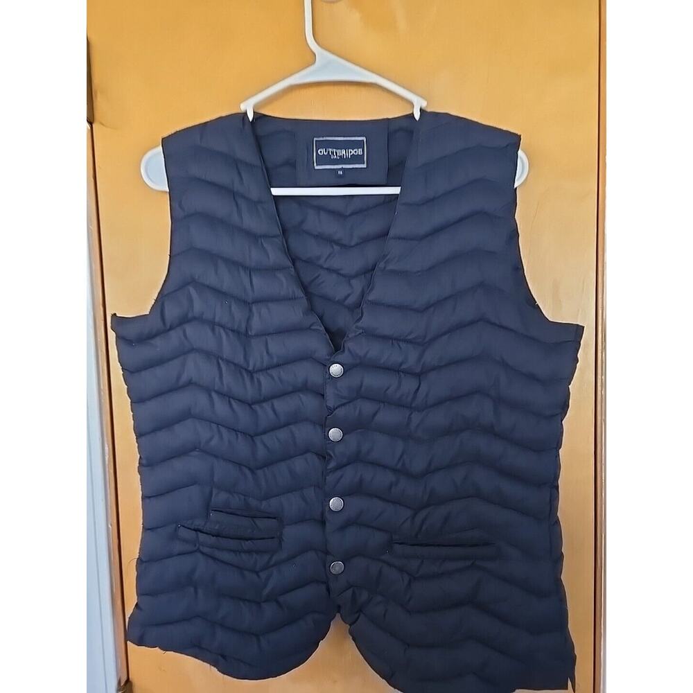 Gutteridge Quilted Navy Vest 48